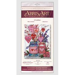 Haupt-Perlenstickerei-Set "Über Liebe" 25 х 34 cm AAB-729