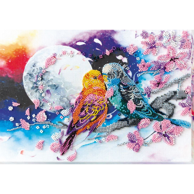 Hauptperlenstickset "Unzertrennlich" 29 x 20 cm AAB-639