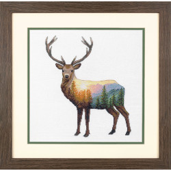 Cross stitch kit "Deer" D70-35387