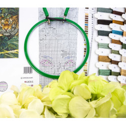 Набор для вышивания крестиком "Муза природы" 23×29 см SLETIL9974