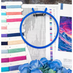 Набор для вышивания крестиком "Страж Рассвета" 34x24 см SLETIL9971