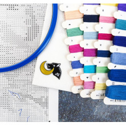 Набор для вышивания крестиком "Страж Рассвета" 34x24 см SLETIL9971