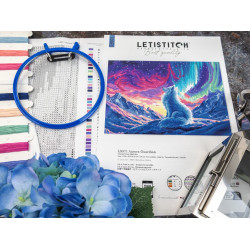 Набор для вышивания крестиком "Страж Рассвета" 34x24 см SLETIL9971