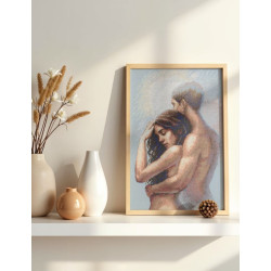 Cross Stitch Kit "Together" 27x40 cm SRA1036