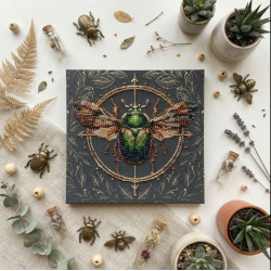 Набор для вышивания бисером "Алхимия природы" 15х15 cm AAM-266