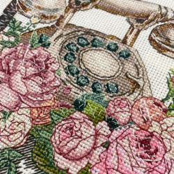 Набор для вышивания крестиком "Ждем Вашего звонка" 20х16 см AAH-312