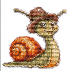 Ristinys kryželiu "Magnetas. Sraigė" 9,2×8,4 cm S1709