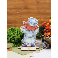 Cross stitch kit "Nurse" 13 x 8 cm SR-1309
