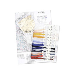 Набор для вышивания крестиком «Астроном» 13 x 8 см SR-1306