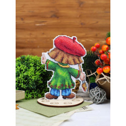 Siuvinėjimo kryželiu rinkinys "Menininkas" 12 x 9 cm SR-1305