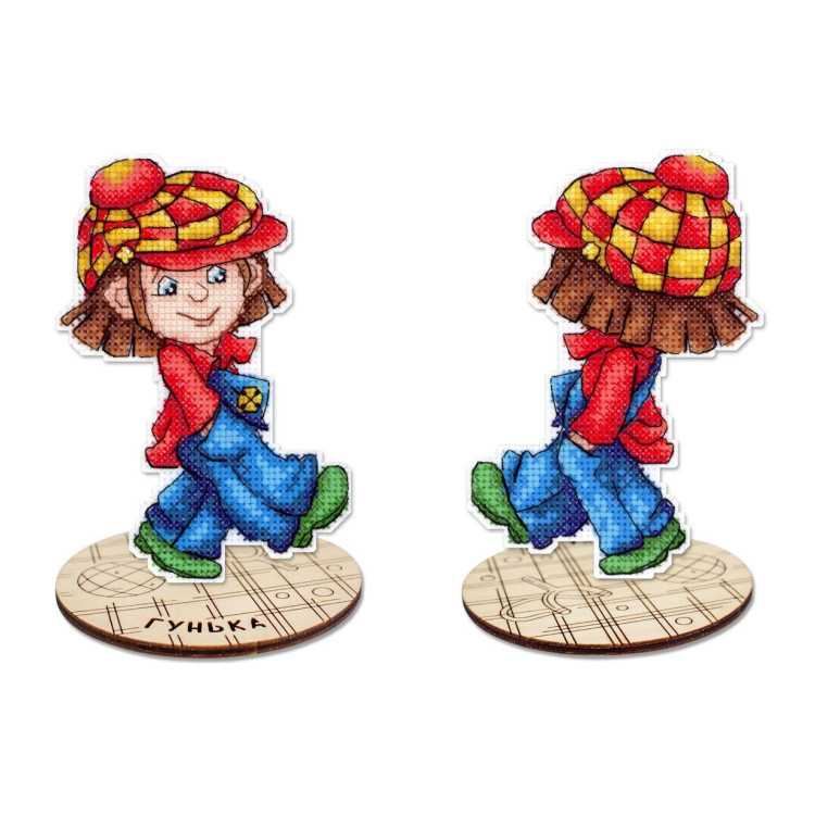 Kreuzstich-Set "Reveler" 13 x 9 cm SR-1304