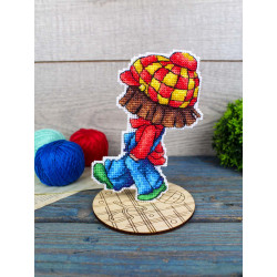 Kreuzstich-Set "Reveler" 13 x 9 cm SR-1304