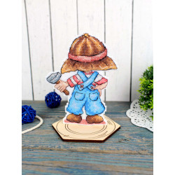 Cross stitch kit "Mechanic 1" 12 x 9 cm SR-1302