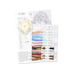 Cross stitch kit "Mechanic 1" 12 x 9 cm SR-1302