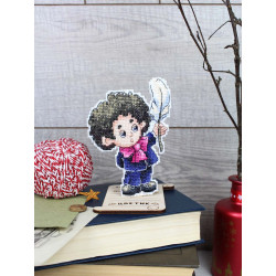 Cross stitch kit "Writer" 12 x 9 cm SR-1199