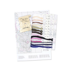 Cross stitch kit "Writer" 12 x 9 cm SR-1199
