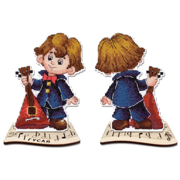 Cross stitch kit "Musician" 13 x 9 cm SR-1198