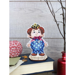 Cross stitch kit "Chess player" 13 x 8 cm SR-1197