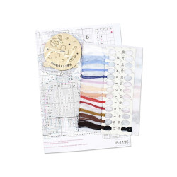 Siuvinėjimo kryželiu rinkinys "Gydytojas" 13 x 9 cm SR-1196