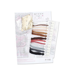 Cross stitch kit "Scientist" 12 x 7 cm SR-1195