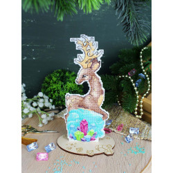 Cross stitch kit "Silver Hoof" 20x8 cm SR-1186