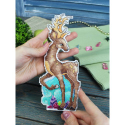 Cross stitch kit "Silver Hoof" 20x8 cm SR-1186