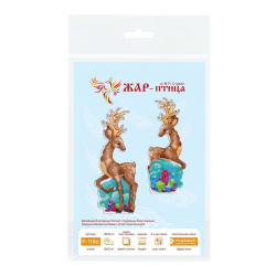 Cross stitch kit "Silver Hoof" 20x8 cm SR-1186