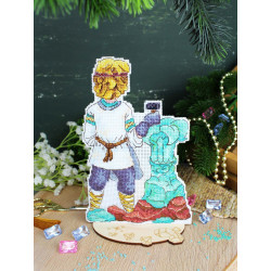 Cross stitch kit "Master" 19x13 cm SR-1184