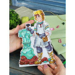 Cross stitch kit "Master" 19x13 cm SR-1184