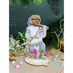 Cross stitch kit "Strongman" 20x9 cm SR-1183