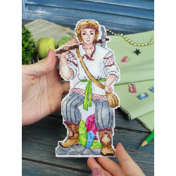 Cross stitch kit "Strongman" 20x9 cm SR-1183