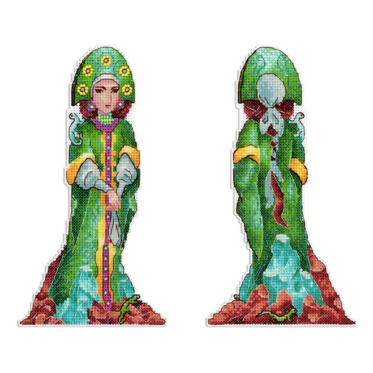 Cross stitch kit "The Mistress of the Copper Mountain" 20*11 cm SR-1182