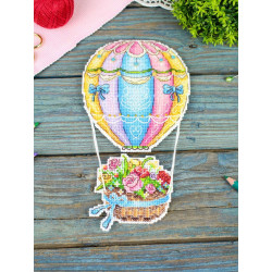 Cross stitch kit "Sky Bouquet" 20x11 cm SR-1155