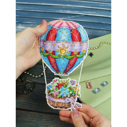 Cross stitch kit "Sky Bouquet" 20x11 cm SR-1155