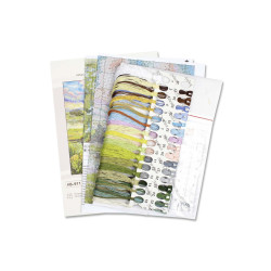 Cross stitch kit "Summer pastoral" 22x20 cm SNV-971
