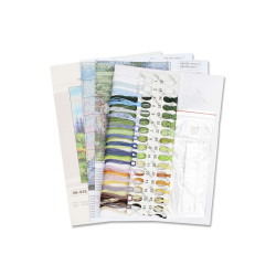 Cross stitch kit "In the alpine meadows" 20x16 cm SNV-935