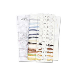 Cross stitch kit "Magic in the kitchen" 10x11 cm SM-983