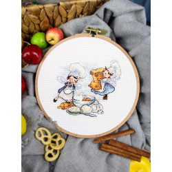 Cross stitch kit "Secret recipe" 10x12 cm SM-981