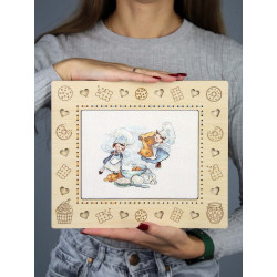 Cross stitch kit "Secret recipe" 10x12 cm SM-981