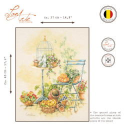 Набор для вышивания крестиком "Свобода от клетки" 37 x 43 см PN/0216152