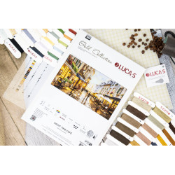 Cross Stitch Kit "Night Cafe" 40 x 20 cm SG729