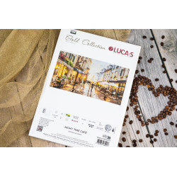 Cross Stitch Kit "Night Cafe" 61 x 32 cm SB729