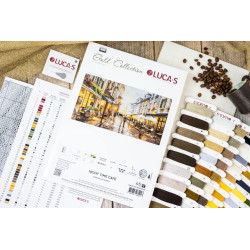 Cross Stitch Kit "Night Cafe" 61 x 32 cm SB729