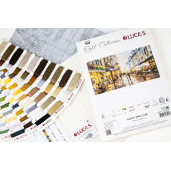 Cross Stitch Kit "Night Cafe" 61 x 32 cm SB729