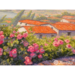 Cross stitch kit "Whispers of Summer" 43,5x25 cm SK276