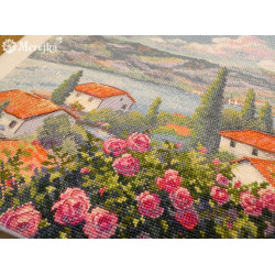 Cross stitch kit "Whispers of Summer" 43,5x25 cm SK276