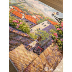 Cross stitch kit "Whispers of Summer" 43,5x25 cm SK276