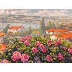 Cross stitch kit "Whispers of Summer" 43,5x25 cm SK276