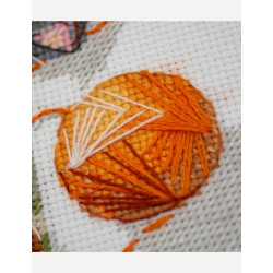 Cross Stitch Kit "Cats and Threads" 20x20 cm SRA1035