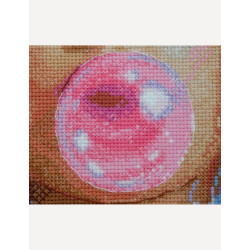 Набор для вышивания крестом "Мечты о жевательной резинке" 20x20 см SRA1032